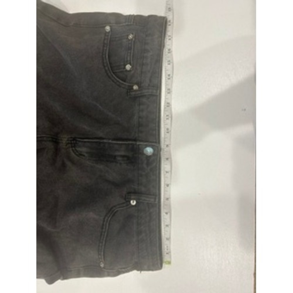 Edikted Wide Leg Jeans Charcoal Gray Denim Relaxed Fit XL - Picture 3 of 8